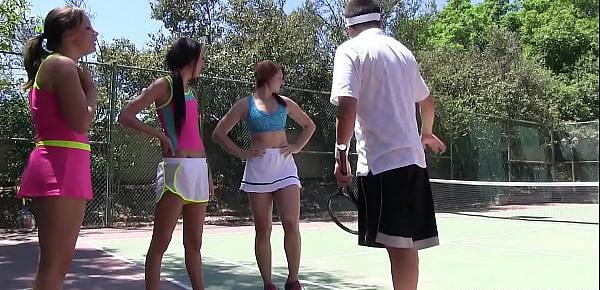  Sexy Summer Camp Tennis Sluts